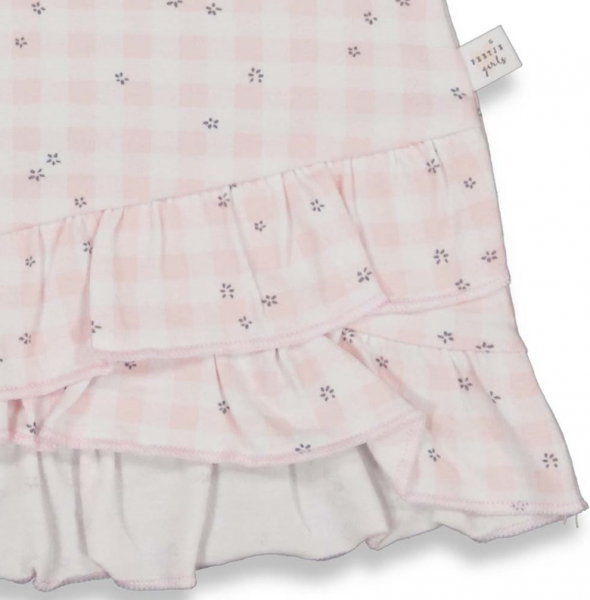 Feetje - Kleid rosa/weiß kariert